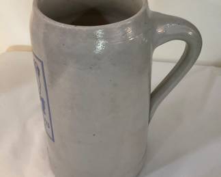 B120. Lowenbrau Munich stoneware Beer stein. $8