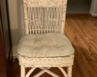 U601 Handwoven wicker chair. $45