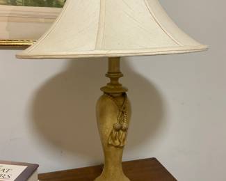 U802 31” tassel motif lamp with shade $55