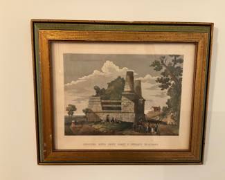 A761. “Sepolcro Detto Orazi e Curiazi in Albania” engraving $125
Set of 4 $300