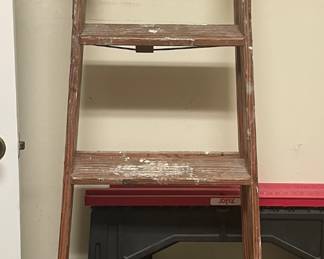 N152 wooden step ladder $15