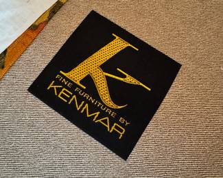 Kenmar Mid Century Floral Sofa