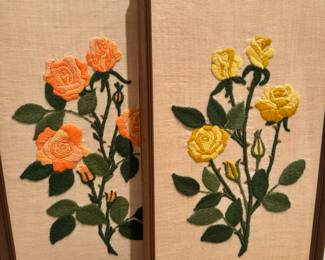 Vintage Crewel/ Embroidery