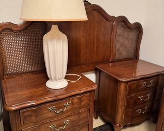Thomasville side tables and Queen/Full sized headboard