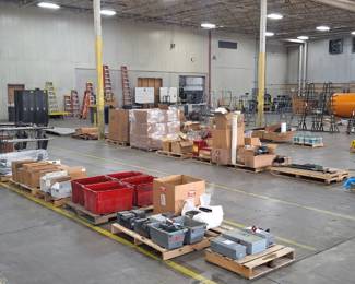 Cleanout Facility Online Auction on Orbitbid.com