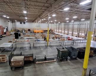 Cleanout Facility Online Auction on Orbitbid.com