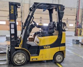 Yale 50VX propane powered forklift