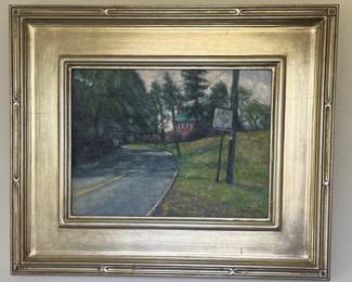 "Spring Farm" by Michael Budden signed