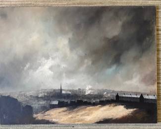 Oil on Board by Raymond Klee