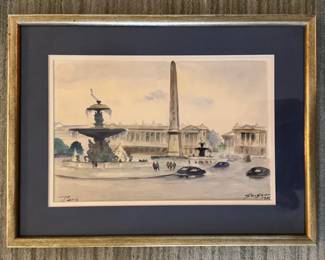 "Paris" by Fernard Guignier