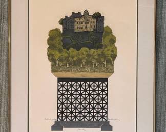 "Park" by John Ross Signed Artist's Proof