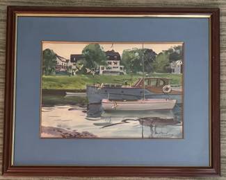 Glen William Thomas Watercolor