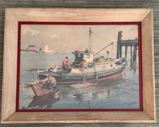 James Milton Sessions Aquatint Print