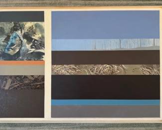 "Azure" by Luis Eades Oil Signature on Back