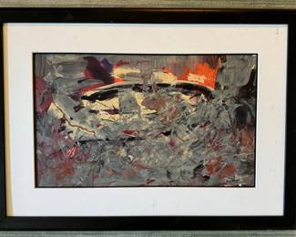 Dennis Sakelson Abstract Oil