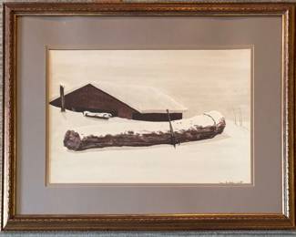 John Christopher Wyeth Signed