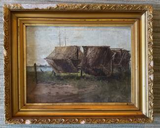 "View of River Near Chicago" Mae Donald Pullman