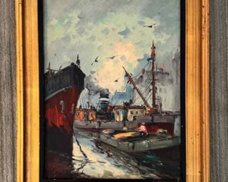 Oil on Canvas Unknown Artist