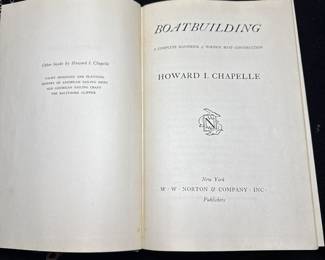 OLD BOOK ON BUILDING BOATS