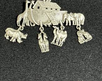 NOAH'S ARK BROOCH