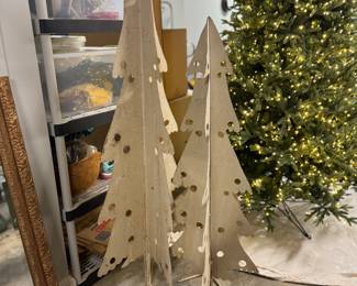 Metal Christmas trees