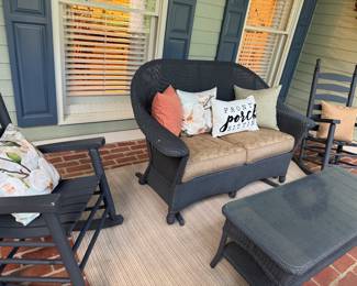 Porch sunroom furniture