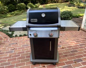 Outdoor Weber grill