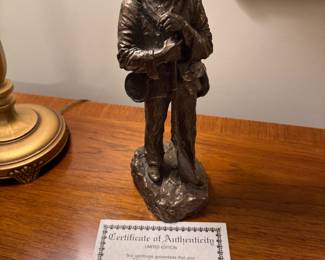 Mark Hopkins Bronze "Defending Dixie