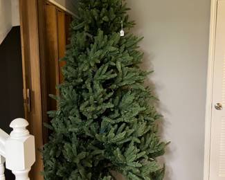 Christmas Tree. It rolls on casters!!!