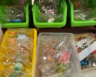 Old World Christmas and Radko ornaments