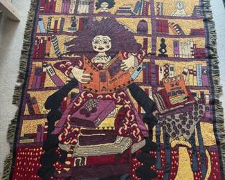 Kiki 1989 Book Woman Blanket