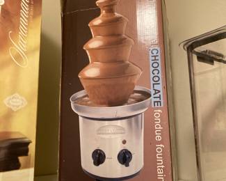 Nostalgia Electrics Chocolate Fondue Fountain