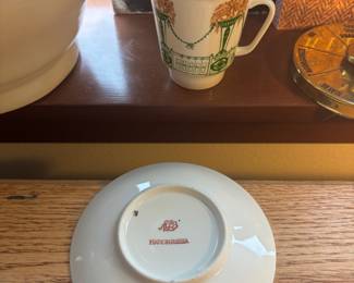 Lomonosov Porcelain Teacup & Saucer