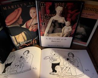 A History of the Wife by Marilyn Yalom, A History of the Breast by Marilyn Yalom, Is He Biting Again? Looks at the Gentle Art of Breast Feeding by Neil Matterson