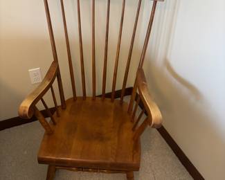 Tell City Chair Company Spindle Back Rocking Chair