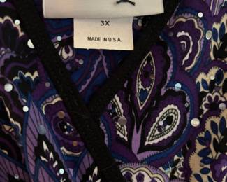 Dream Dance Purple Midi Dress – Size 3X