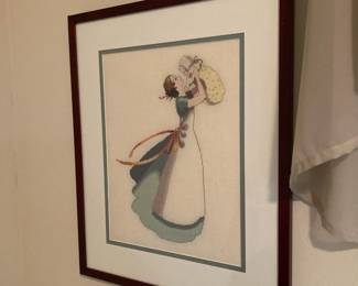 Mirabilia Mother’s Bliss Completed Cross Stitch