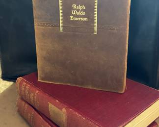 The Works of Ralph Waldo Emerson by Walter J. Black Gilding