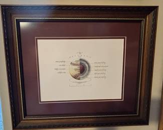 Framed Baseball Prints