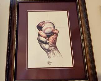 Framed Baseball Prints