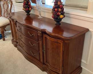 French Country Style Serpentine Style Buffet