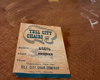 Tell City Chair Company Spindle Back Rocking Chair