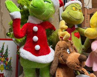 The Grinch Plushes