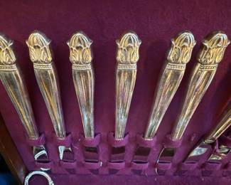 Holmes & Edwards Inlaid Silverplate Flatware Set