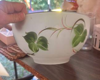 Hand painted bowl