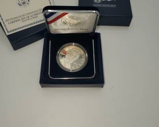 Lot 1128 Abe Lincoln Silver Dollar