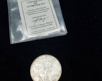 Lot 1207 2010 Walking Liberty Silver Dollar