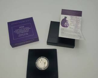 Lot 1140 Purple Heart Silver Coin