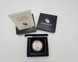 Lot 1175 2017 US Mint Lions Club International Centennial Siver Dollar