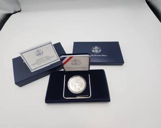 Lot 1190 2006 US Mint Benjamin Franklin Commerative Coin Program Scientist Silver Dollar Proof